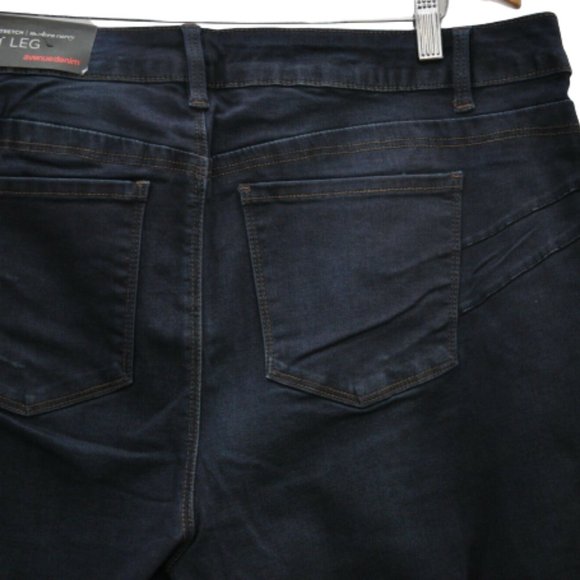 Buy 2 Get 1 Free Avenue Denim Boot Leg Jeans 16T - Picture 4 of 4